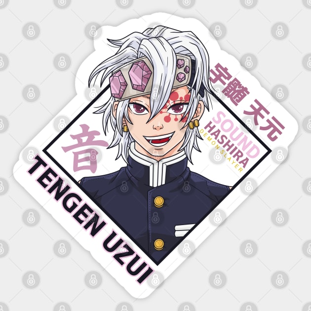 Tengen Uzui Sticker by TeeTowArt